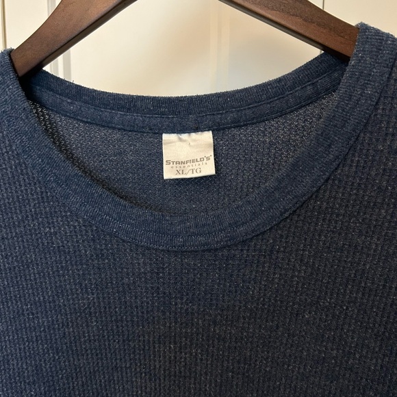 Stanfield navy blue base layer - Picture 1 of 5